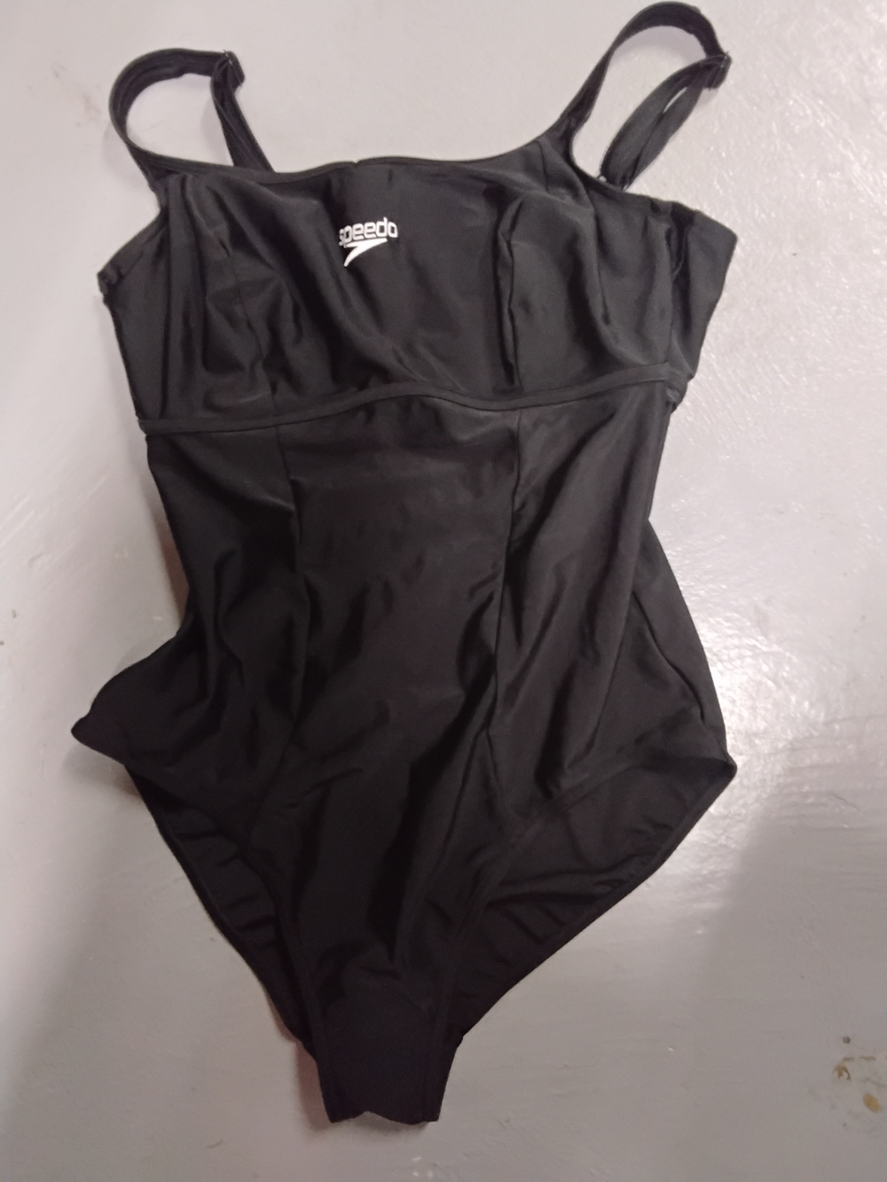 Speedo Black Women's Classic One-Piece Swimsuit